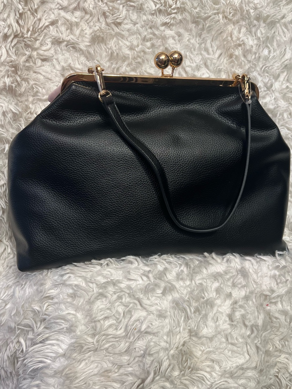🖤 Juicy Couture Kisslock Bag, CHARM HAUS LARGE FRAME CLUTCH🖤NWT - Picture 9 of 10